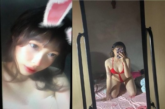 Clip sexhay cô gái gợi cảm diện lót đỏ sexy
